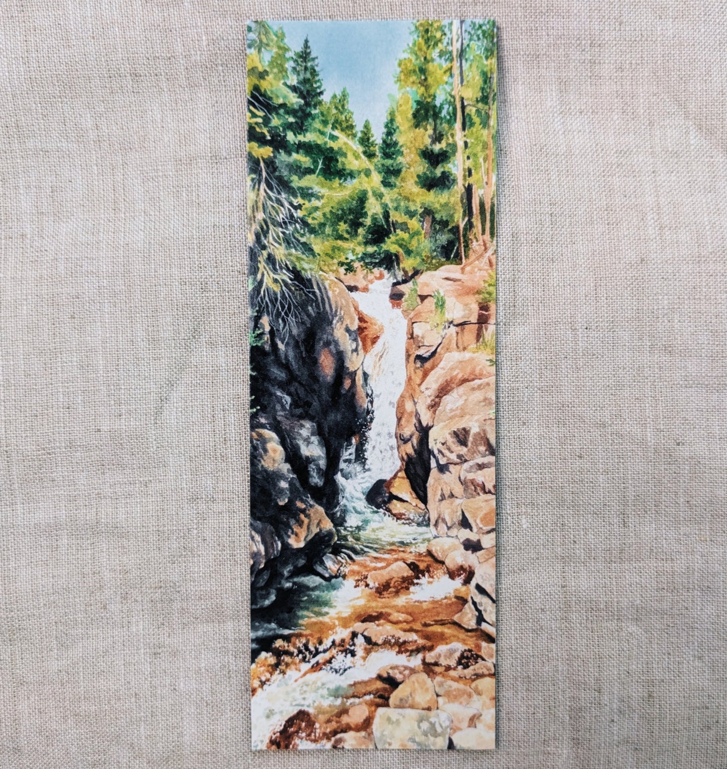 Chasm Falls - Bookmark - Kim Everhard Art