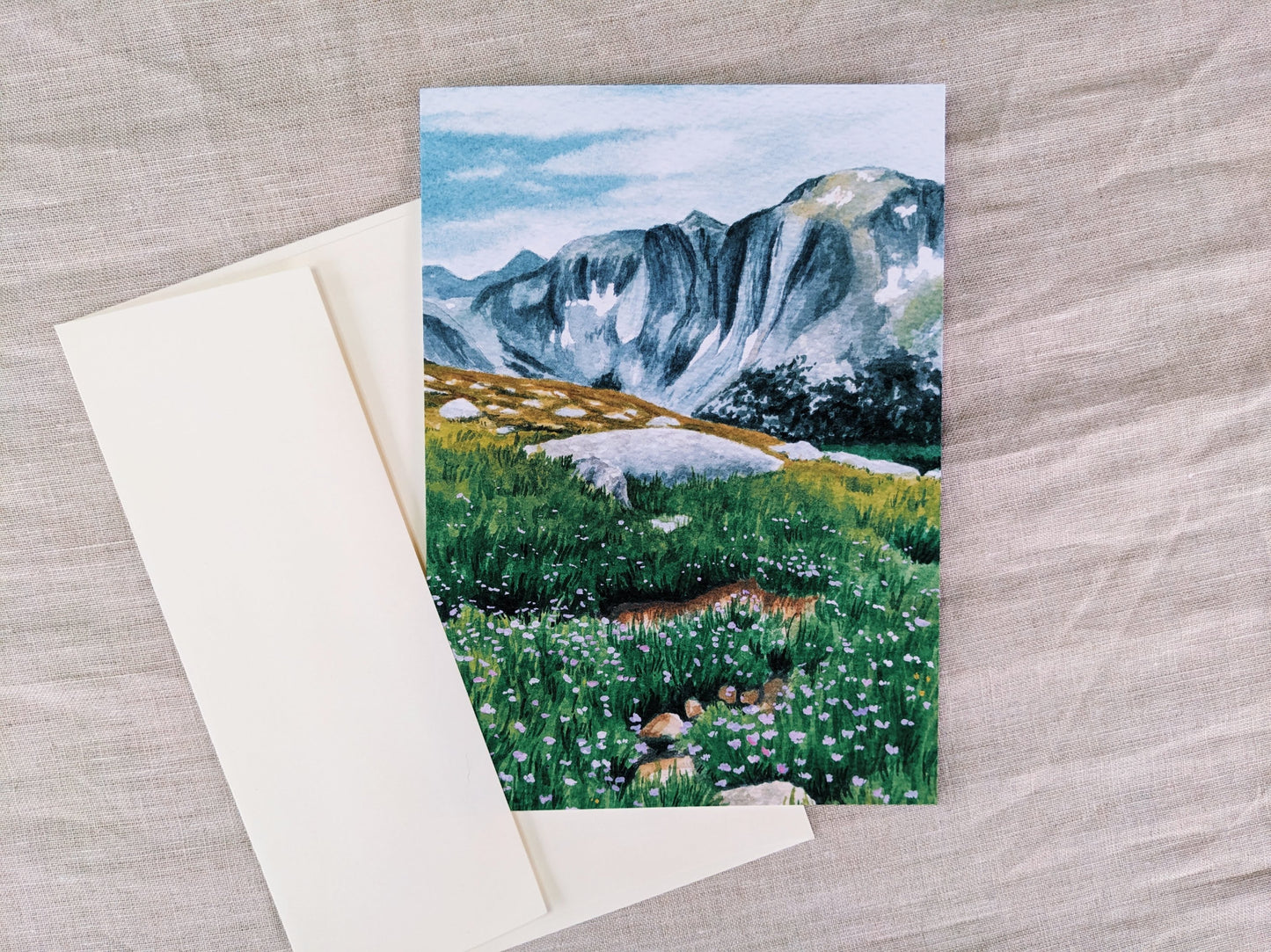 Meadow in the Winds - Greeting Card - Kim Everhard Art