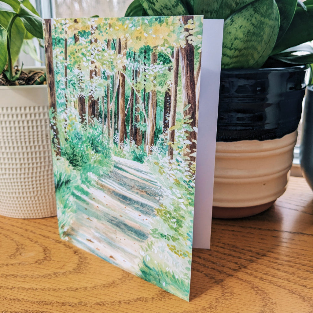 Summer Trails - Greeting Card - Kim Everhard Art