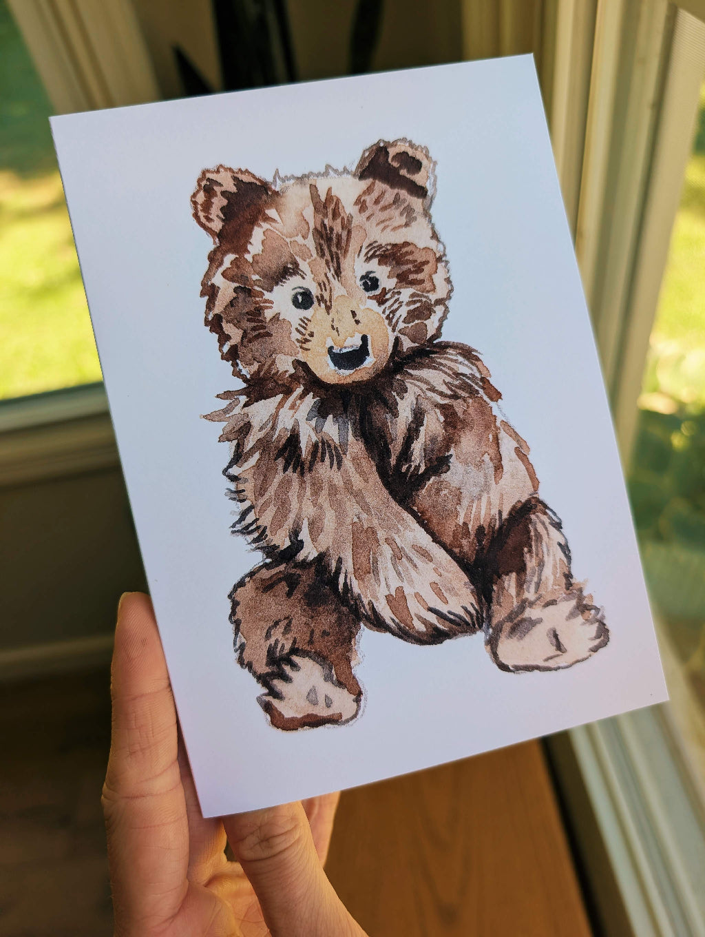Bear Cub - Greeting Card