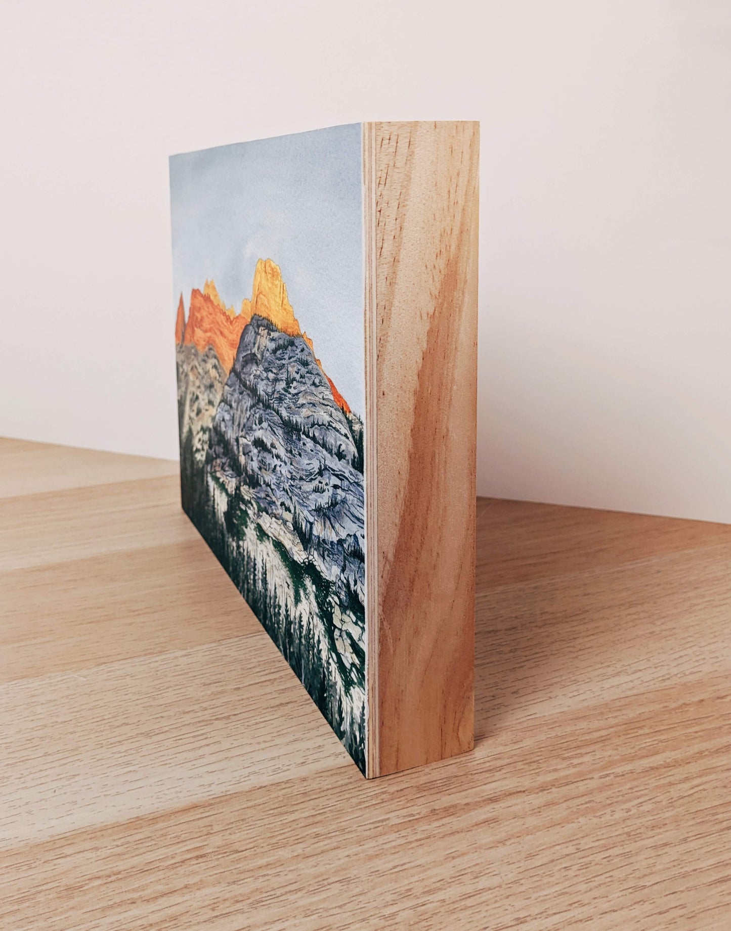 Grand Sunset - Wood Mounted Print - Kim Everhard Art