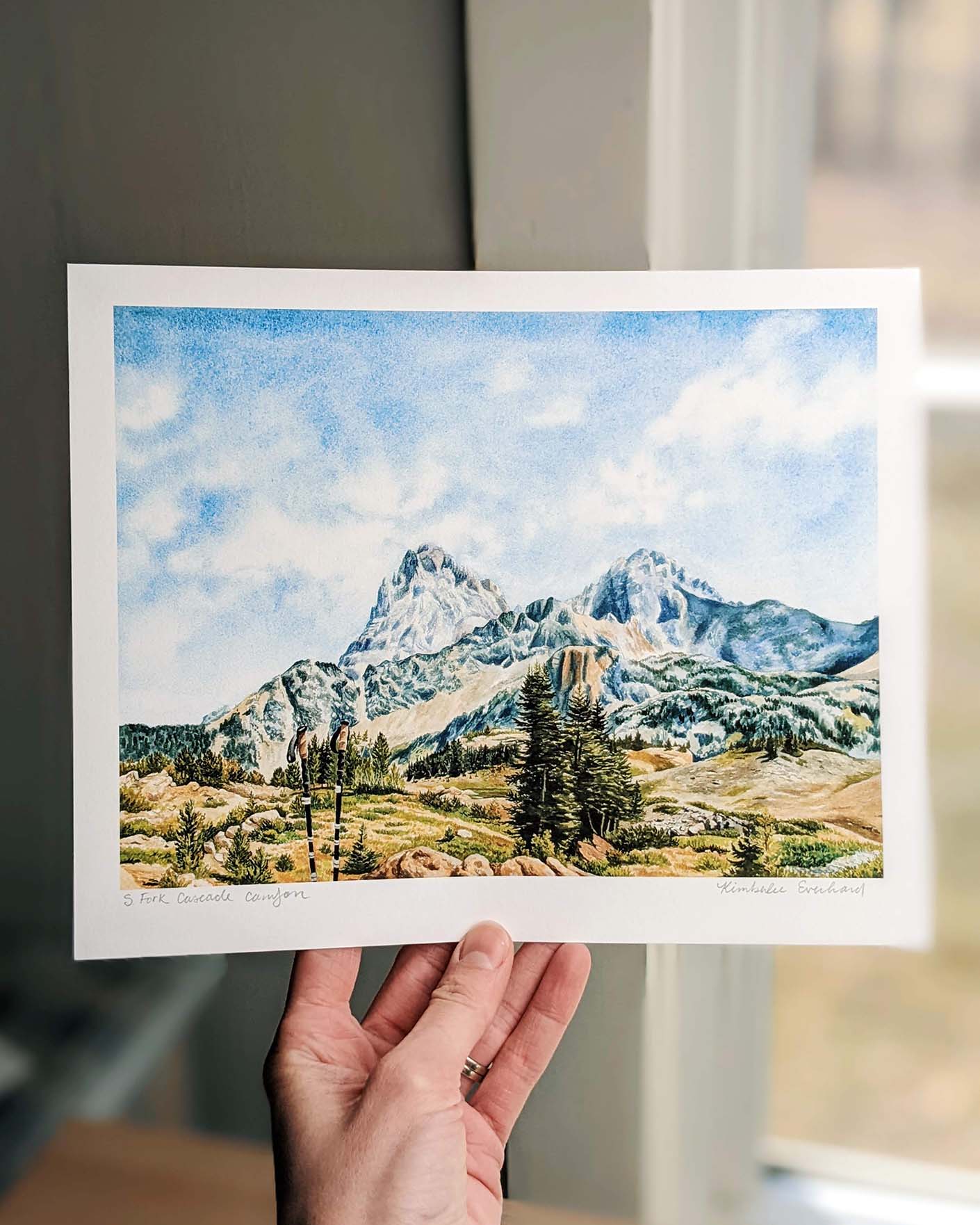 Cascade Canyon - Fine Art Print - Kim Everhard Art