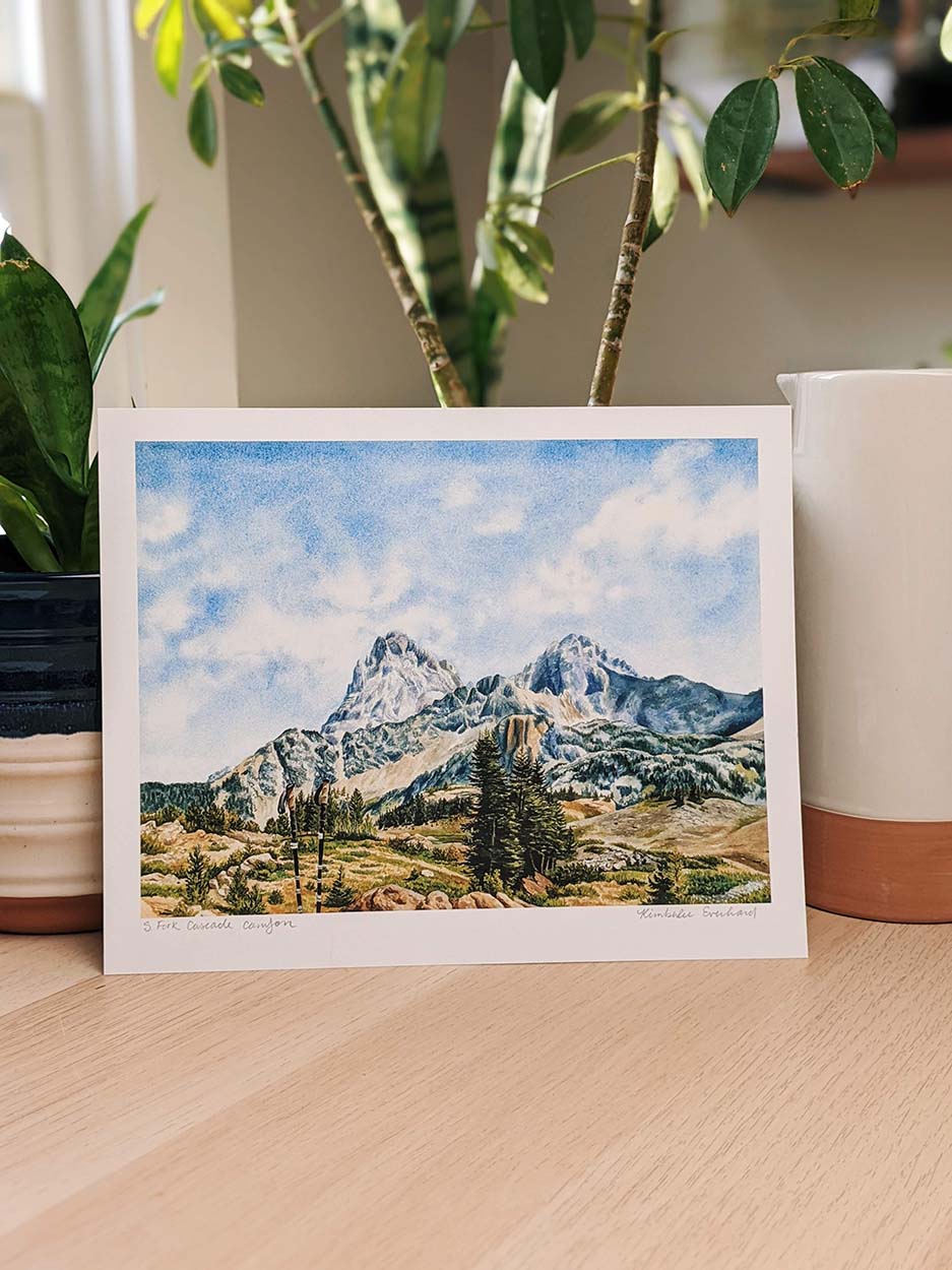 Cascade Canyon - Fine Art Print - Kim Everhard Art