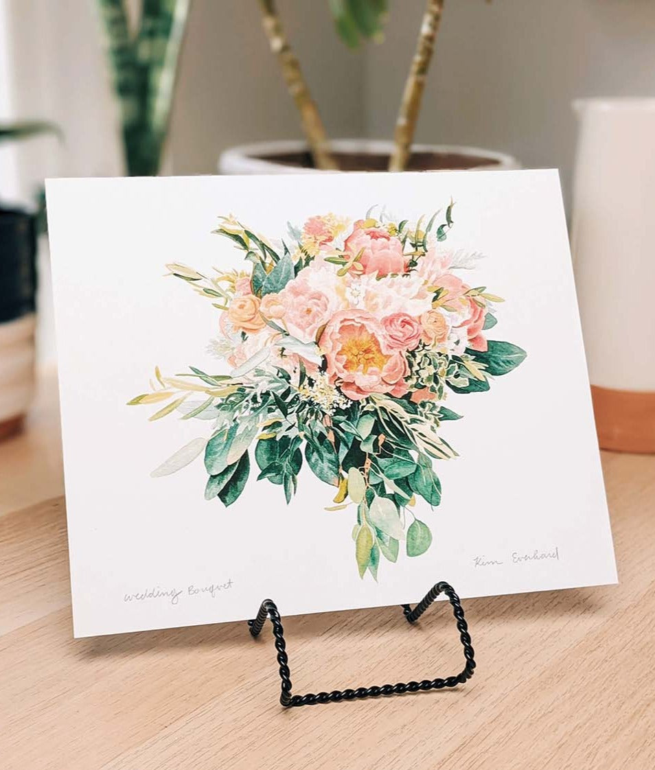 Floral Bouquet - Fine Art Print - Kim Everhard Art