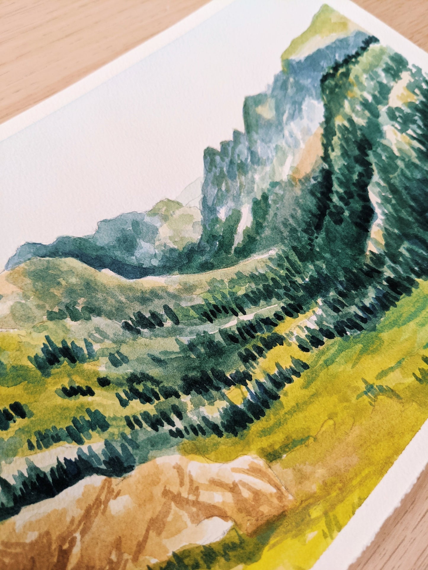 Death Canyon - Original Painting - Kim Everhard Art