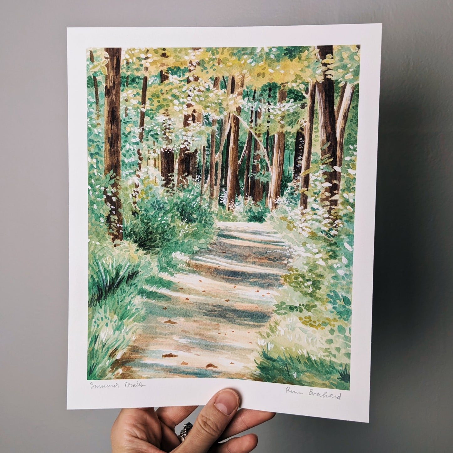 Summer Trails - Art Print - Kim Everhard Art