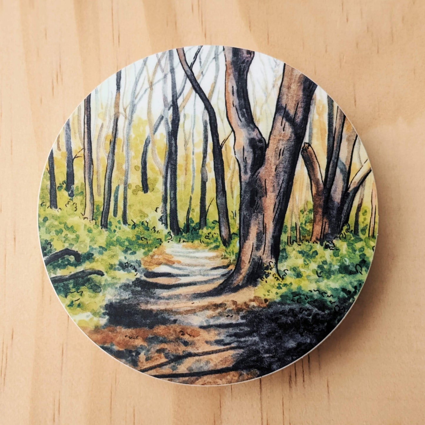 Seneca Trail - Vinyl Sticker - Kim Everhard Art