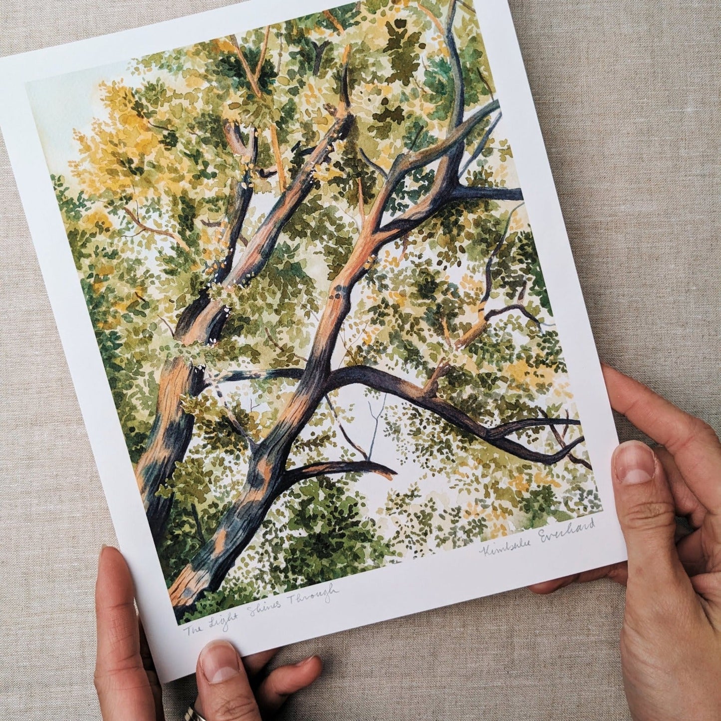 The Light Shines Through - Art Print - Kim Everhard Art