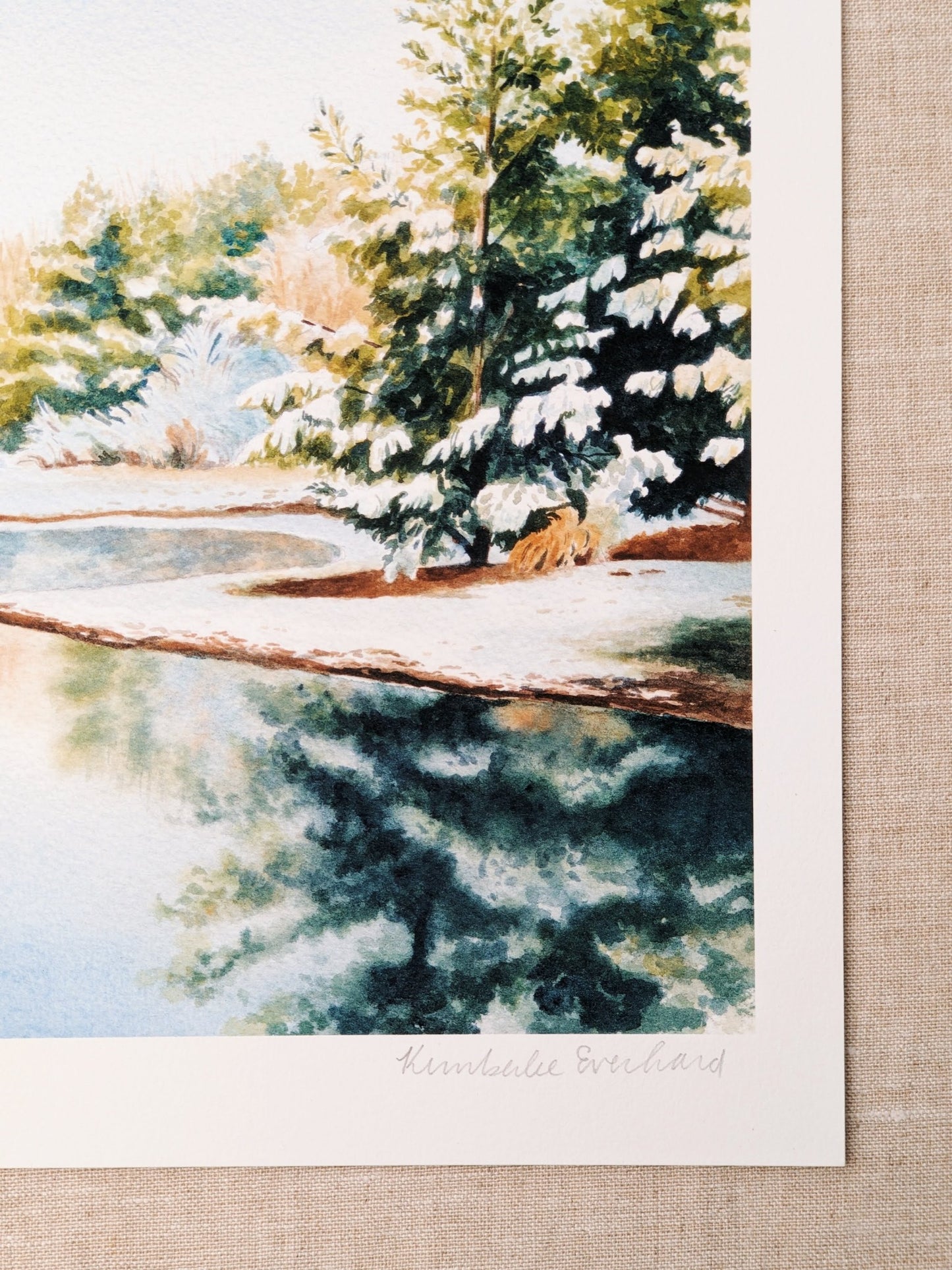 Hello Winter - Fine Art Print - Kim Everhard Art