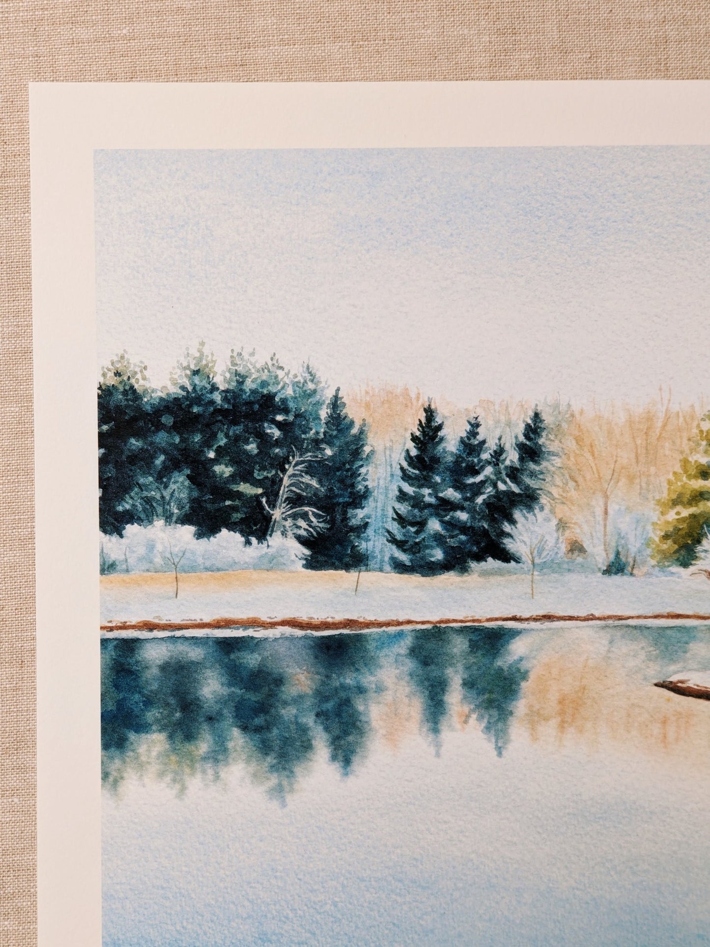 Hello Winter - Fine Art Print - Kim Everhard Art