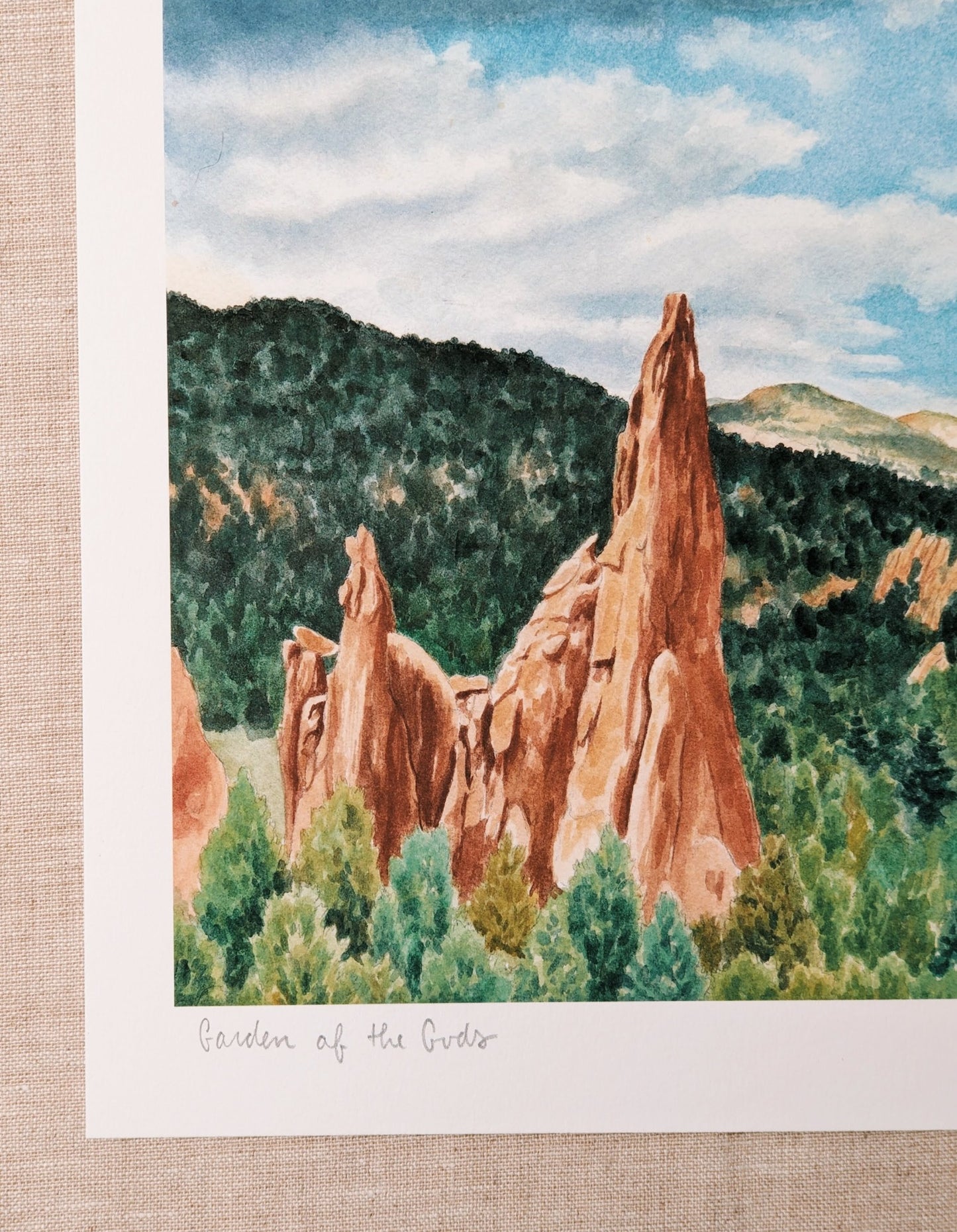 Garden of the Gods - Fine Art Print - Kim Everhard Art
