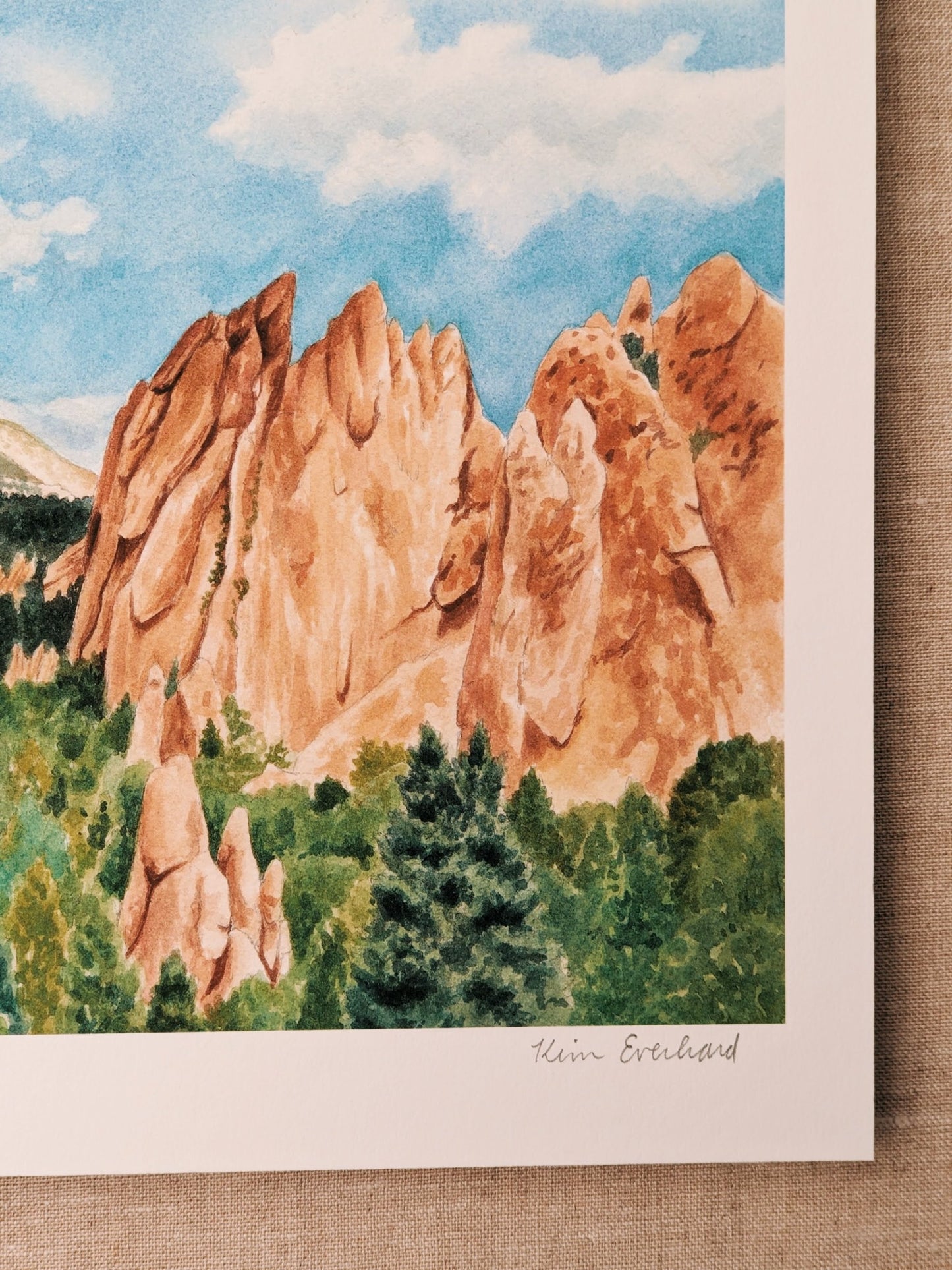 Garden of the Gods - Fine Art Print - Kim Everhard Art