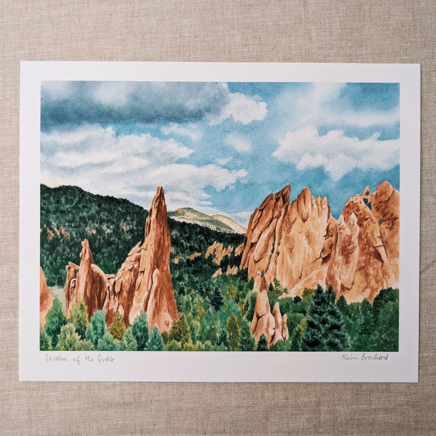 Garden of the Gods - Fine Art Print - Kim Everhard Art