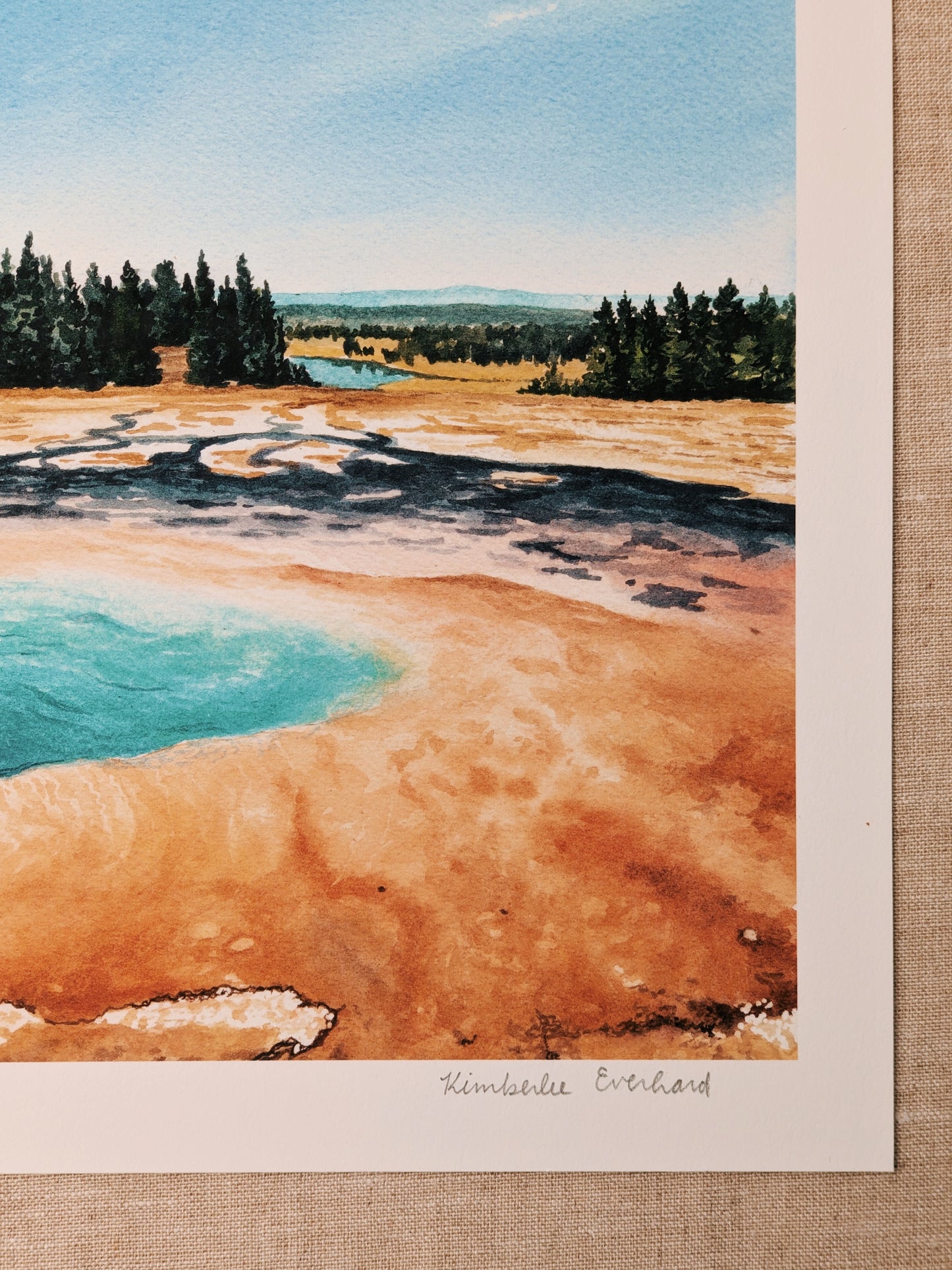 Turquoise Pond - Fine Art Print - Kim Everhard Art