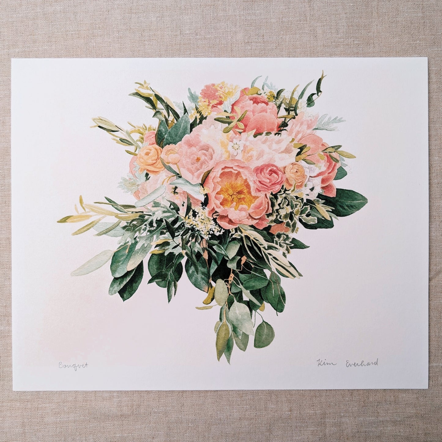 Floral Bouquet - Fine Art Print - Kim Everhard Art