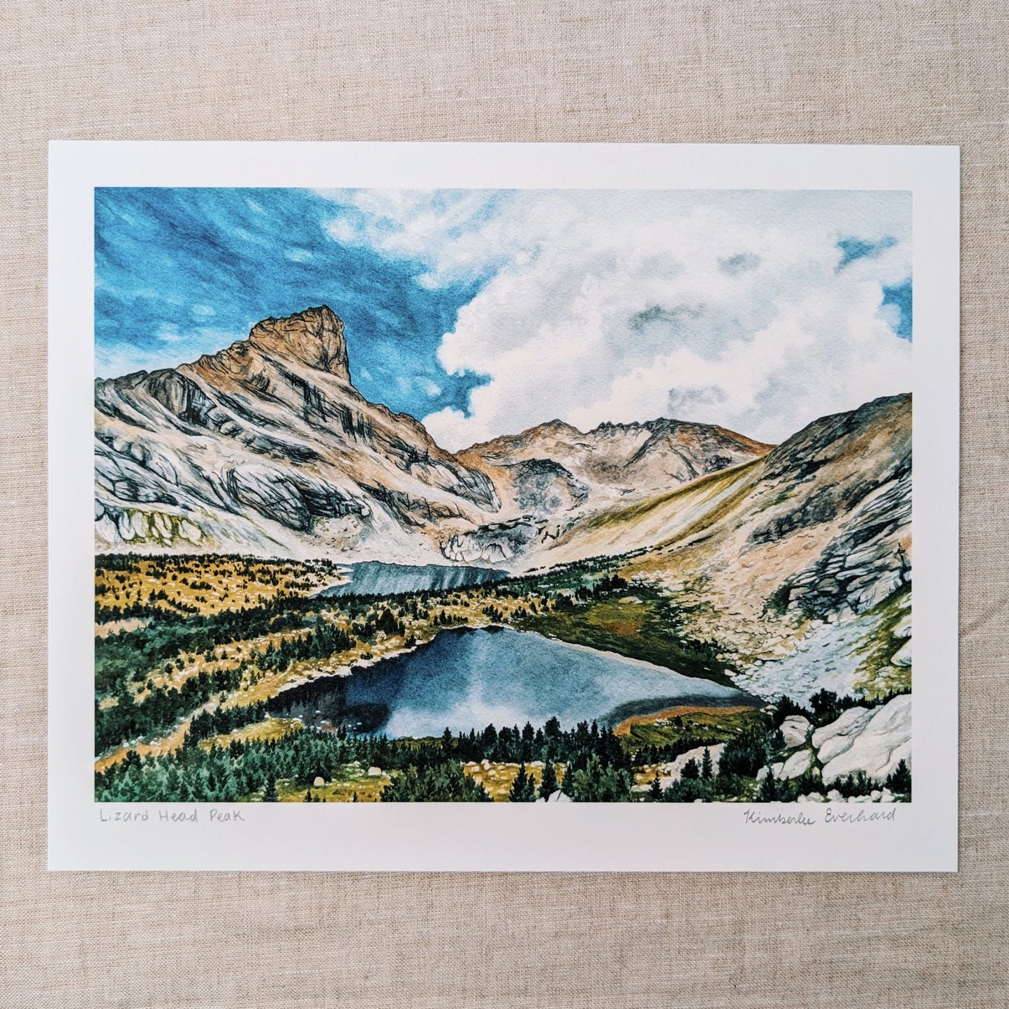 Lizard Head Peak - Fine Art Print - Kim Everhard Art