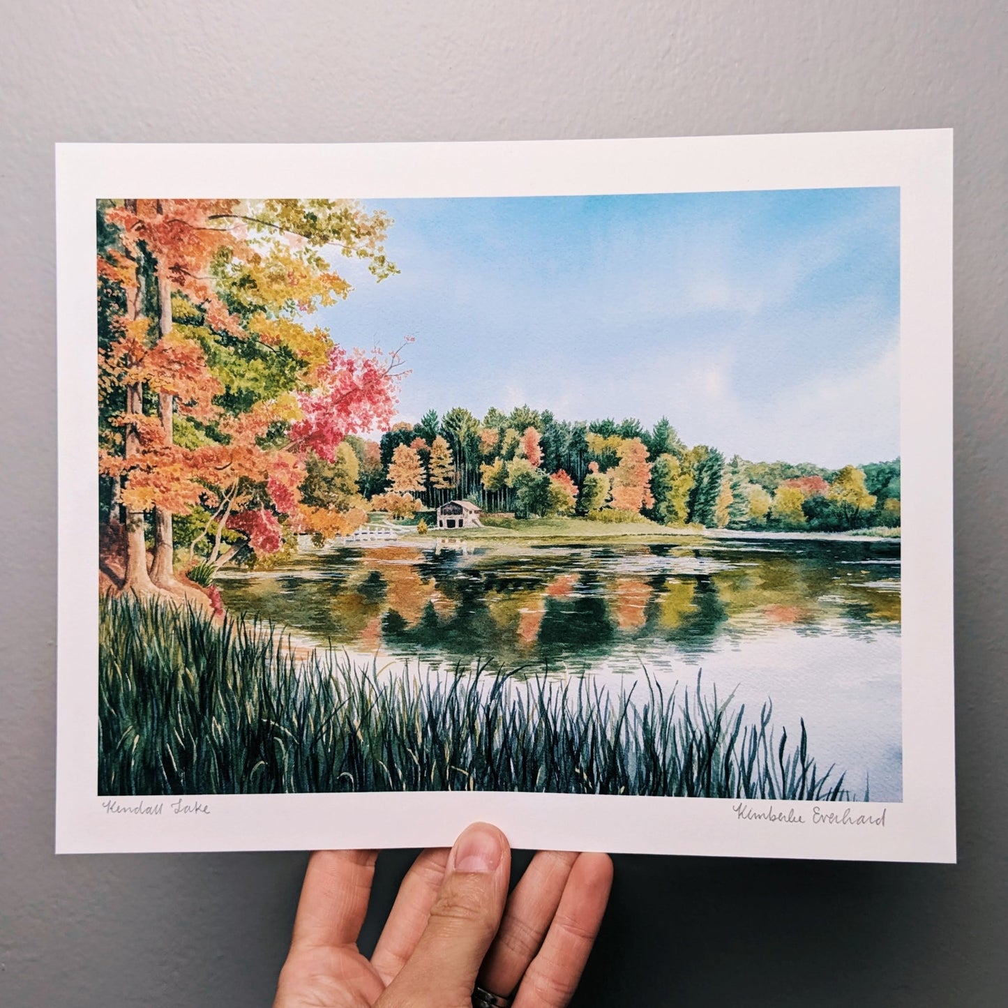Kendall Lake | Limited Edition Print - Kim Everhard Art