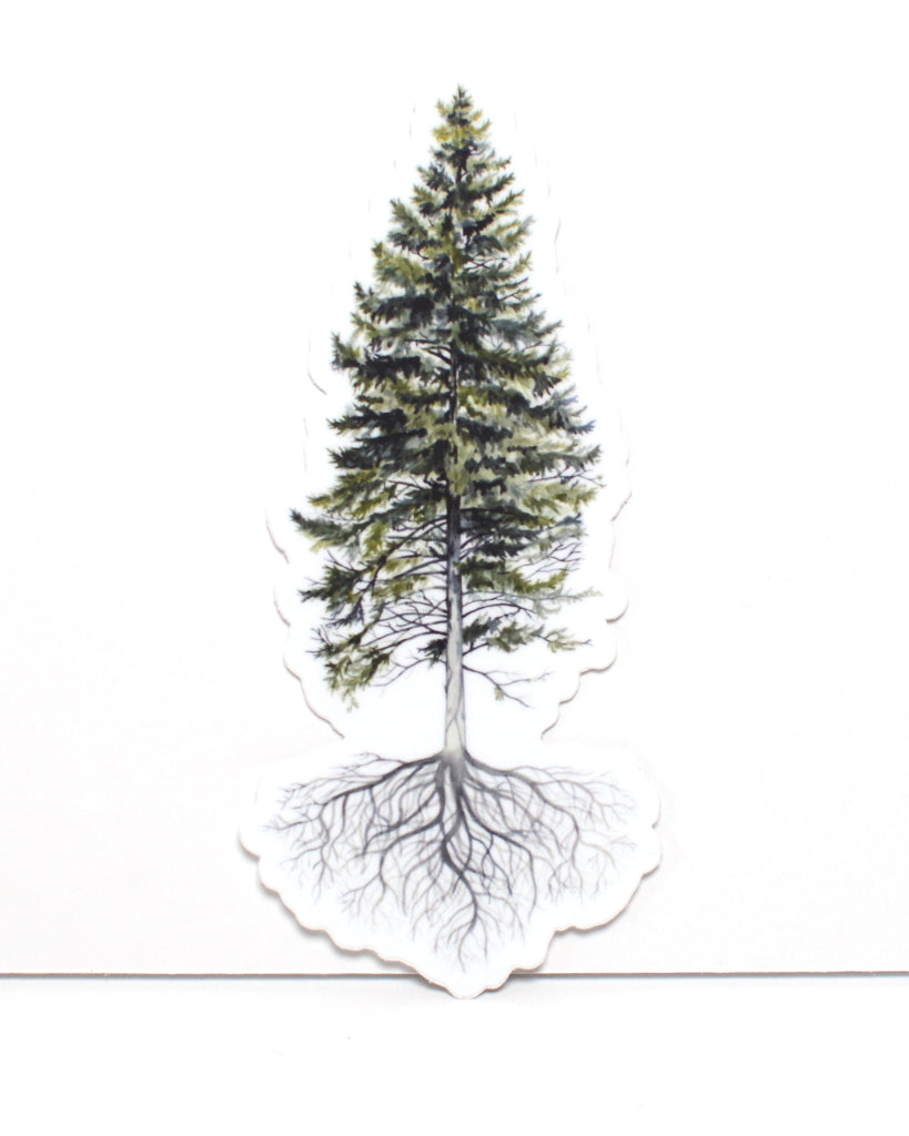 Pine Tree - Vinyl Sticker - Kim Everhard Art