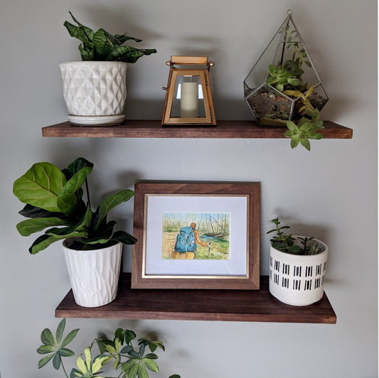 A Unique Way to Display Framed Art