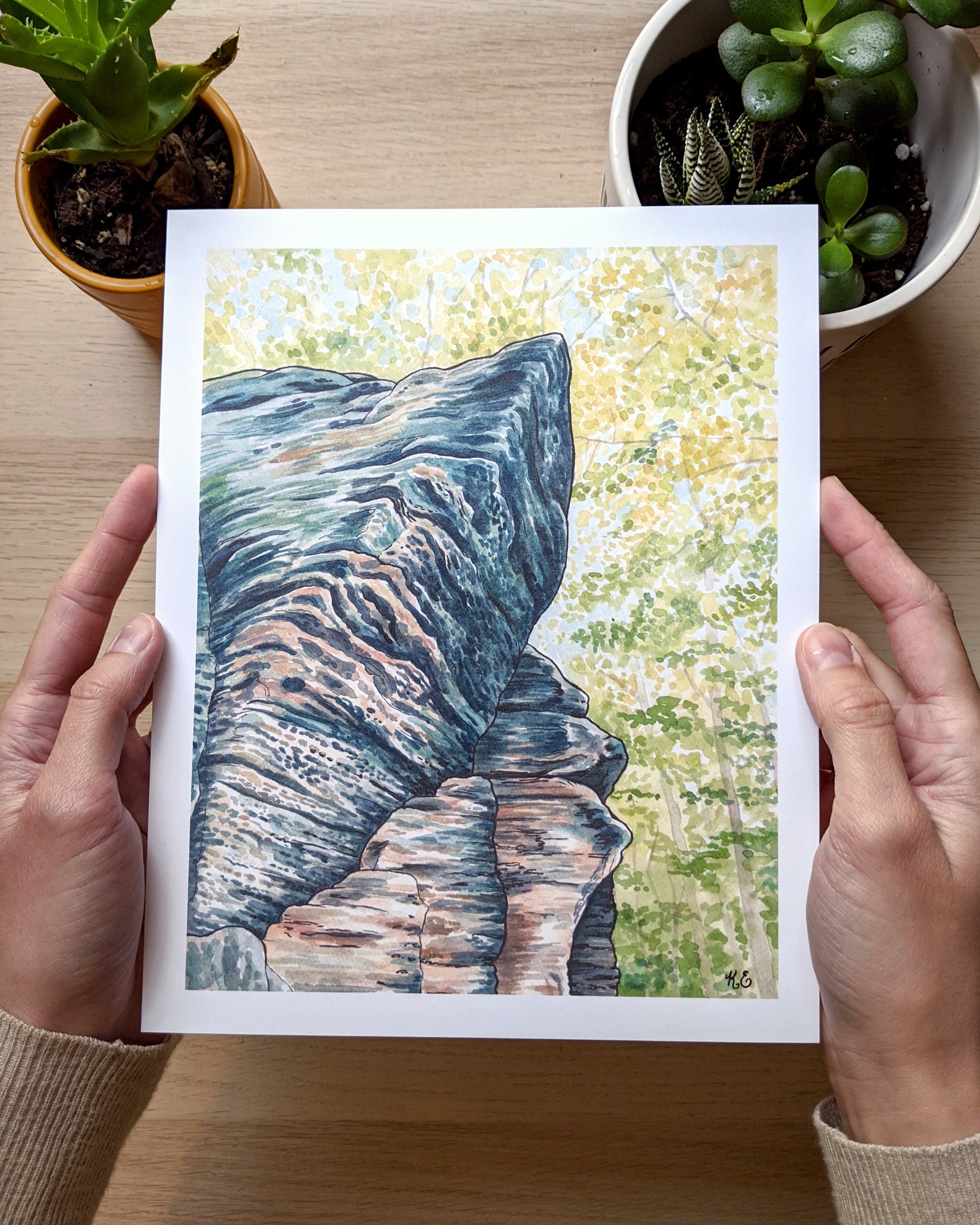 The Ledges | Fine Art Print - Kim Everhard Art