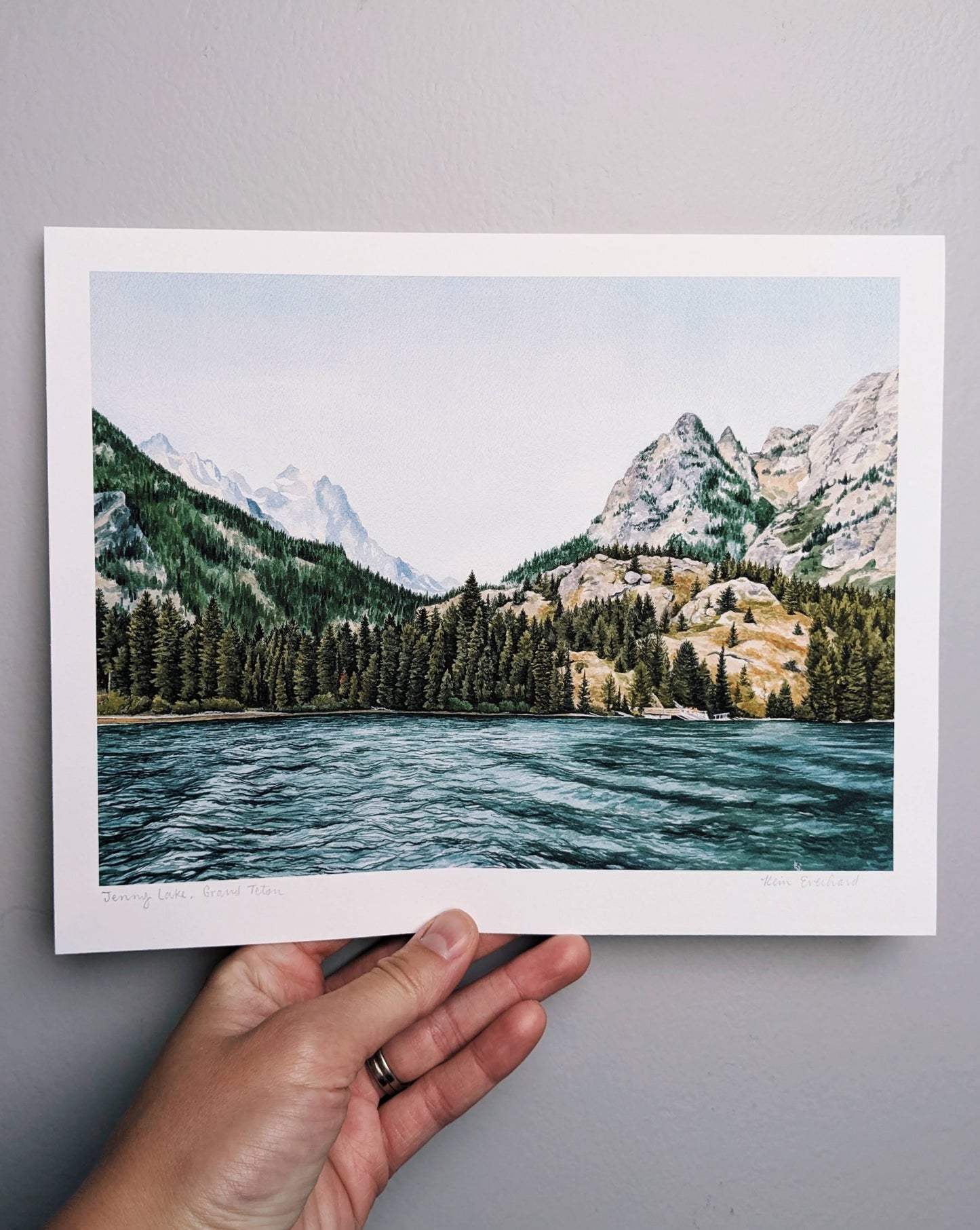 Jenny Lake | Fine Art Print - Kim Everhard Art