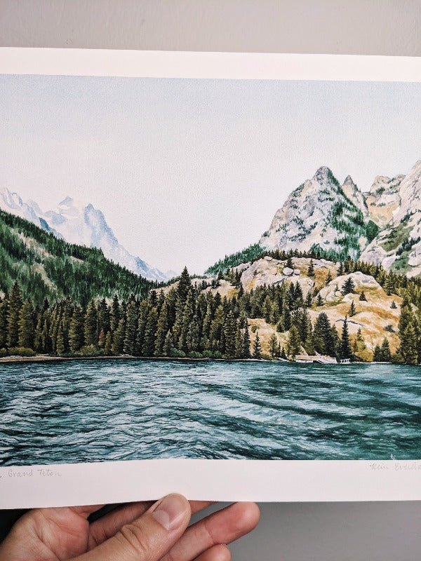 Jenny Lake | Fine Art Print - Kim Everhard Art