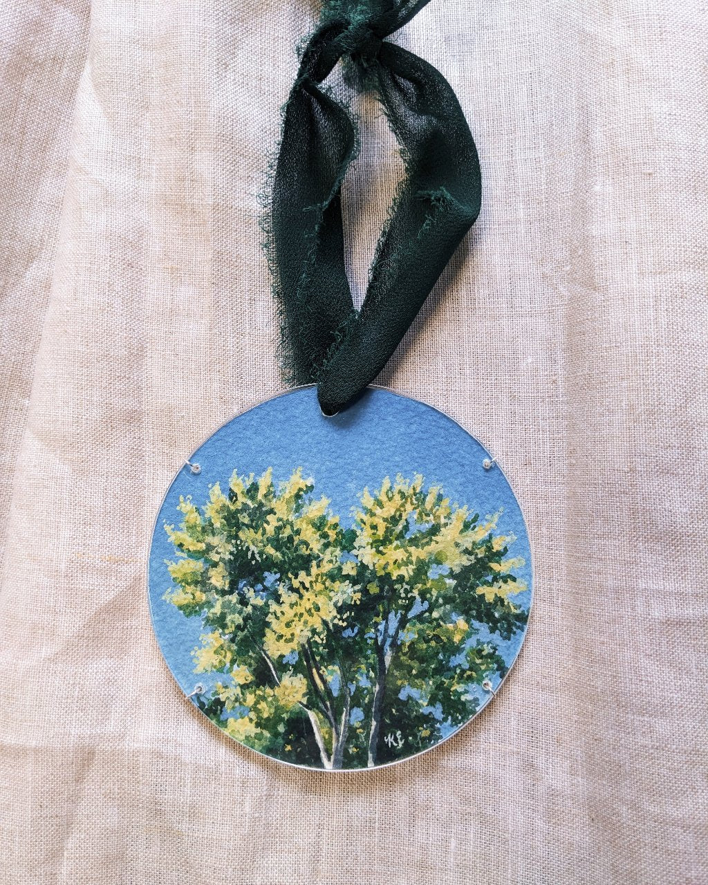 Treetop | Hand Painted Ornament