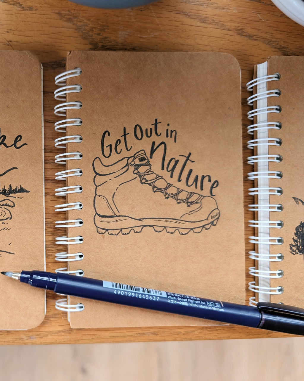 Pocket Notebook - Get Out - Kim Everhard Art