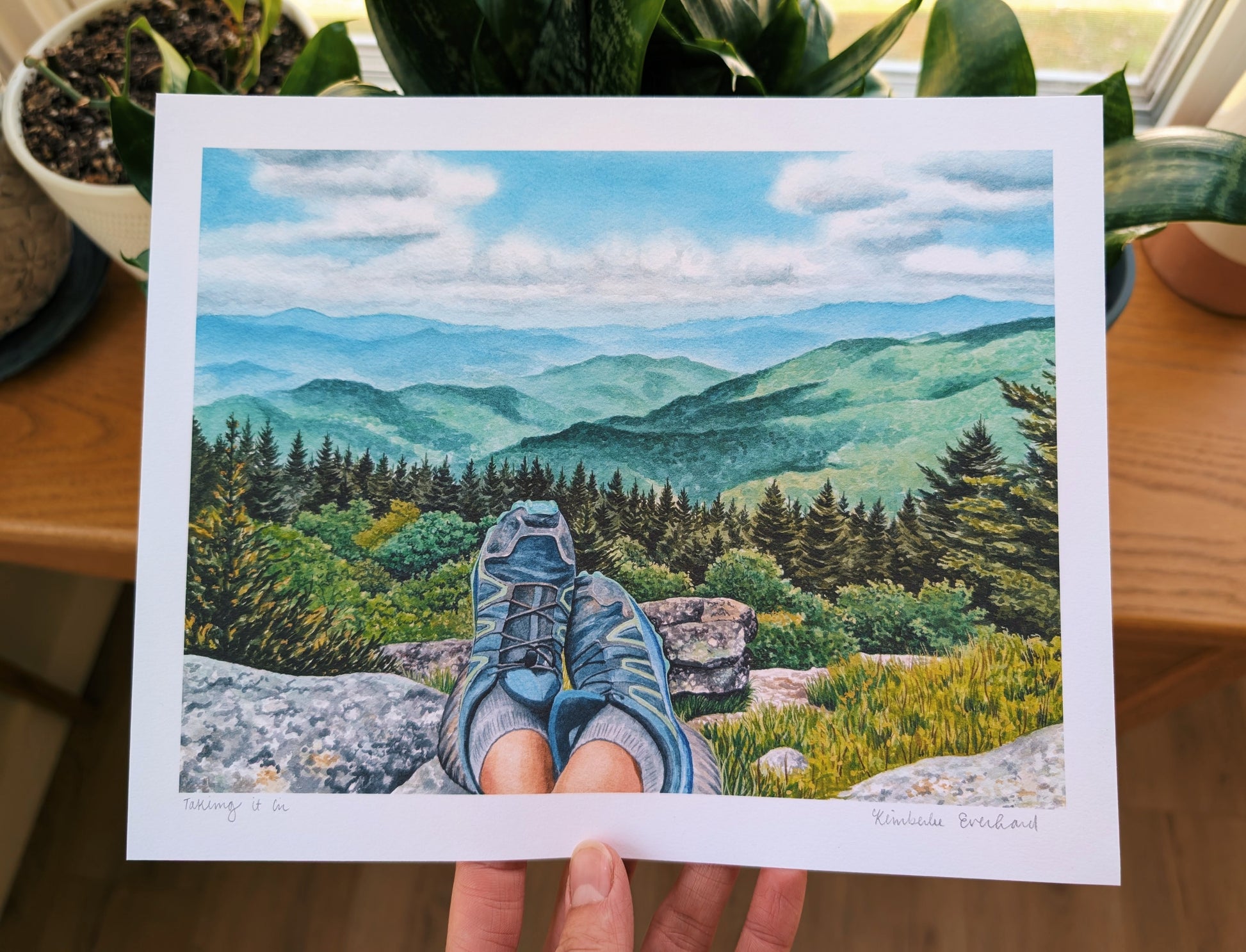 Taking It In | Fine Art Print - Kim Everhard Art
