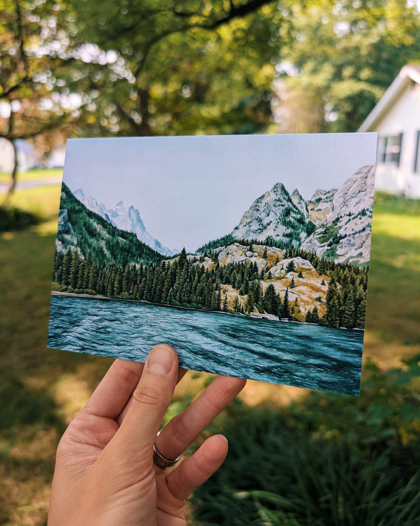Jenny Lake - Greeting Card