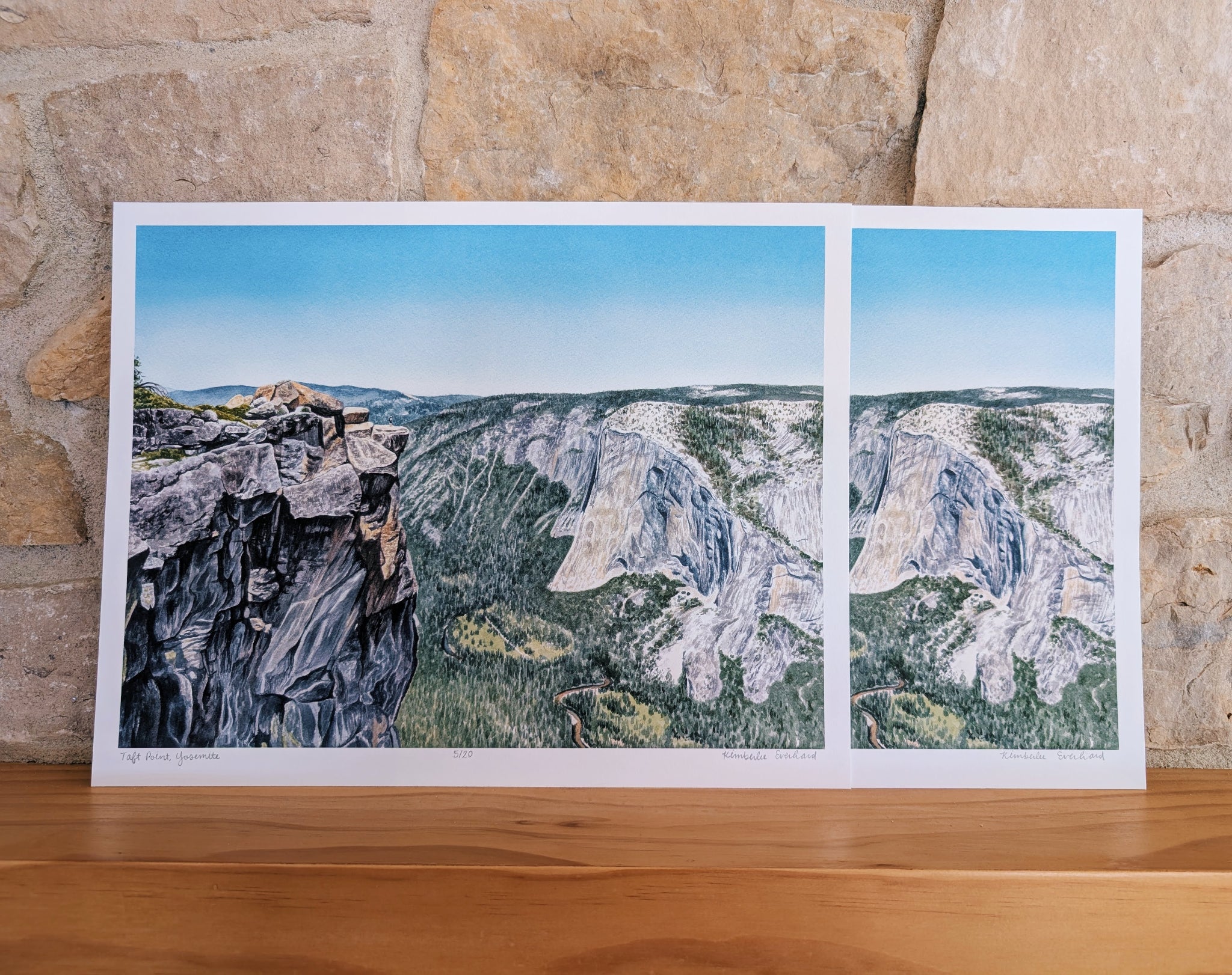 Taft Point | Limited Edition Art Print - Kim Everhard Art