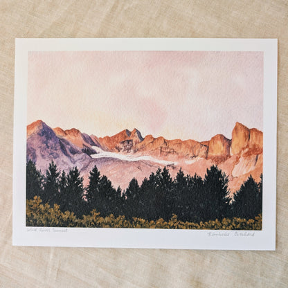 Wind River Sunset | Fine Art Print