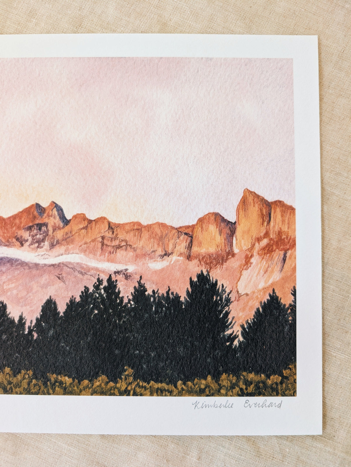 Wind River Sunset | Fine Art Print
