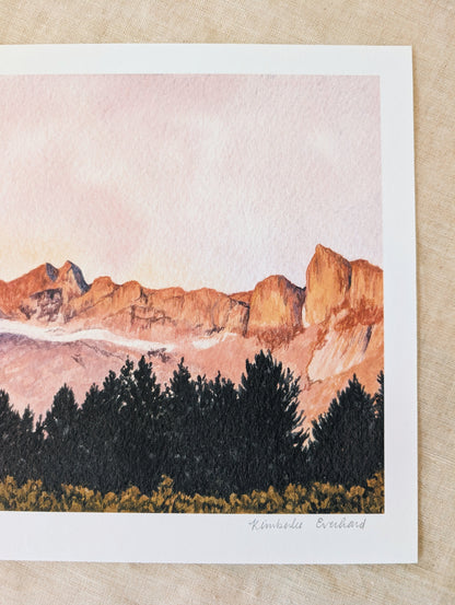 Wind River Sunset | Fine Art Print