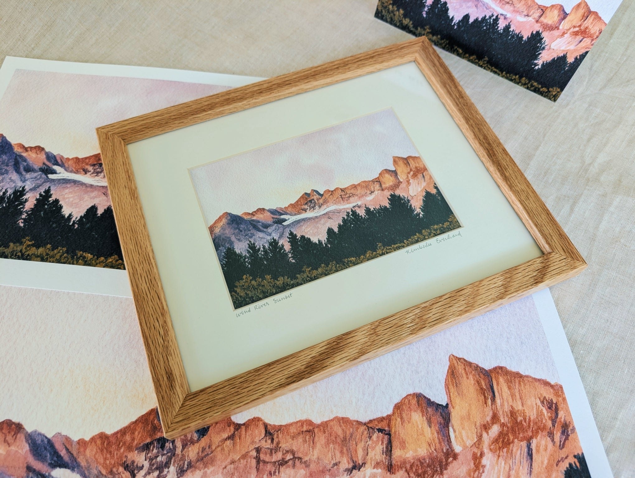 Wind River Sunset | Fine Art Print