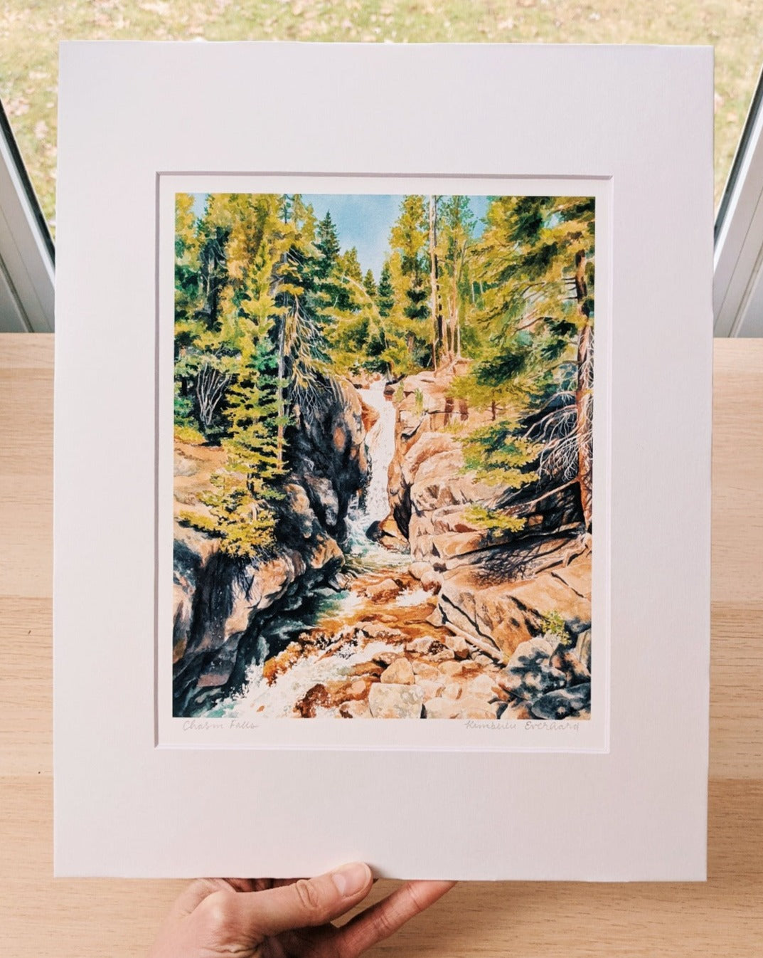 Chasm Falls | Tall - Fine Art Print - Kim Everhard Art