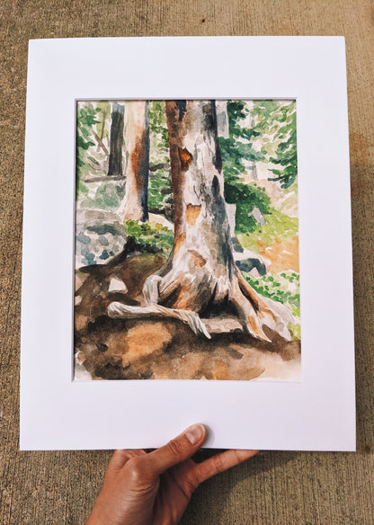 Storybook Woods - Original Painting - Kim Everhard Art