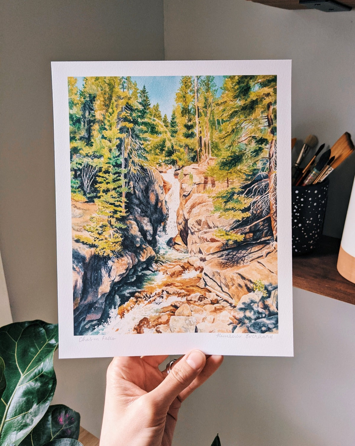 Chasm Falls | Tall - Fine Art Print - Kim Everhard Art