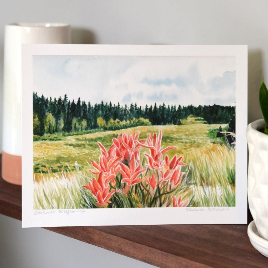 Colorado Wildflowers - Fine Art Print - Kim Everhard Art