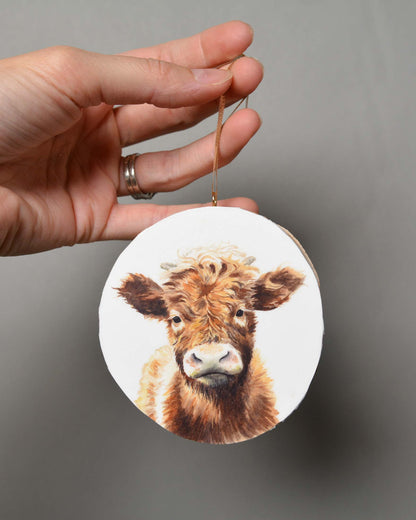Cow - Ornament - Kim Everhard Art
