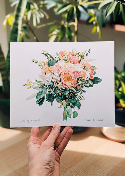 Floral Bouquet - Fine Art Print - Kim Everhard Art