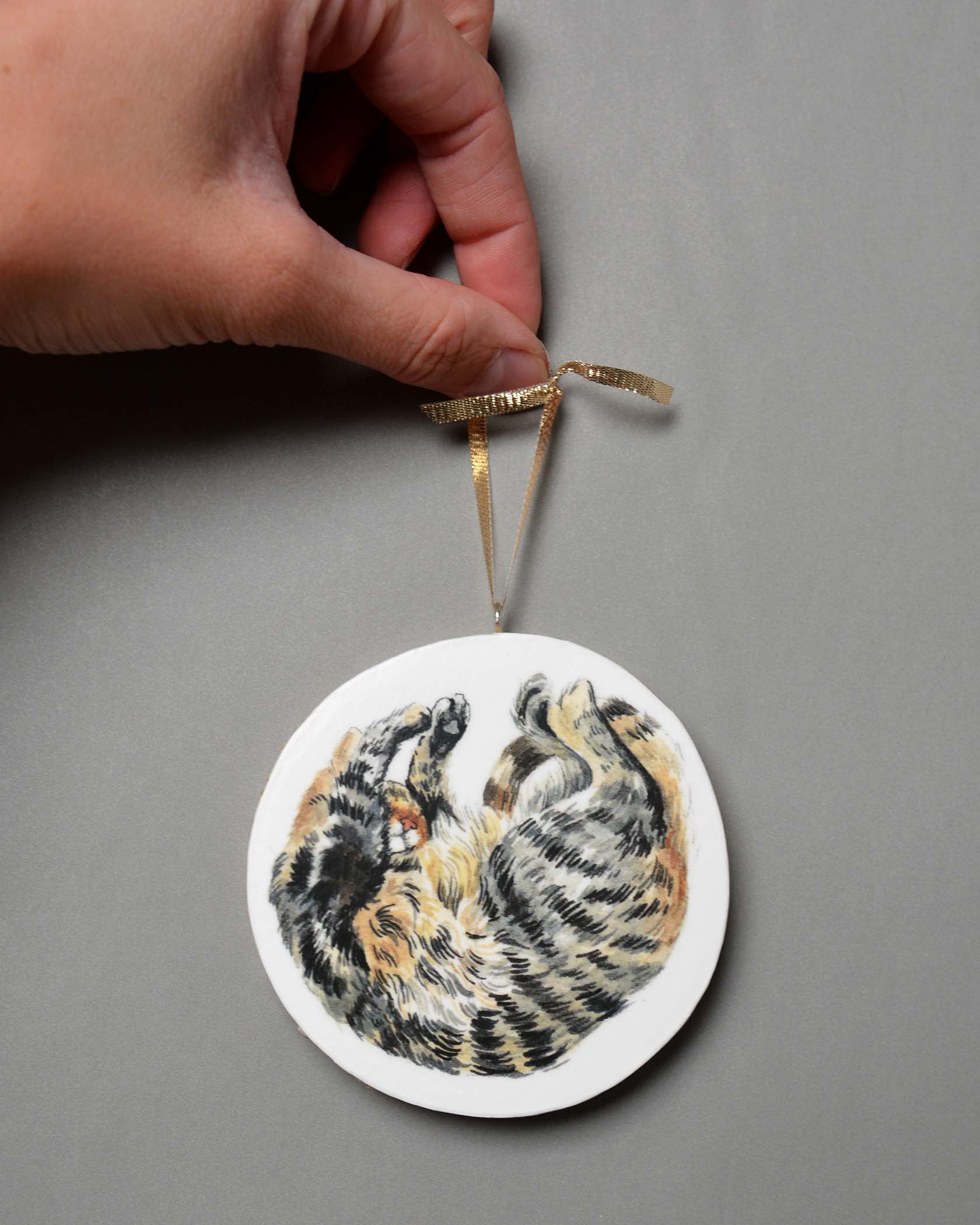 Cat 1 - Ornament - Kim Everhard Art
