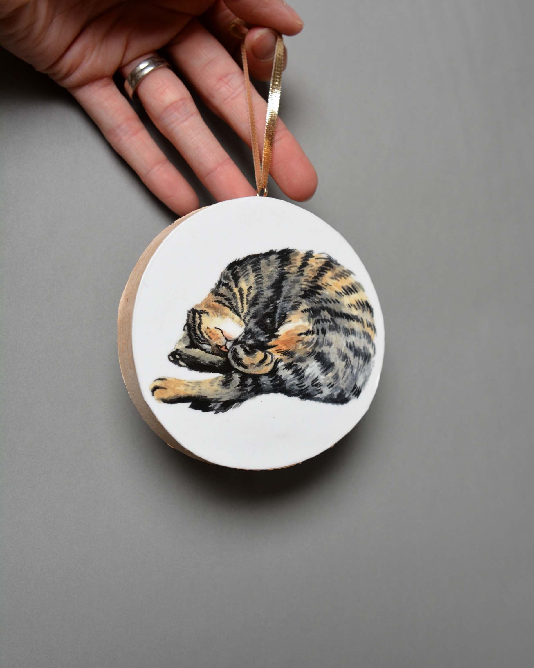Cat 2 - Ornament - Kim Everhard Art