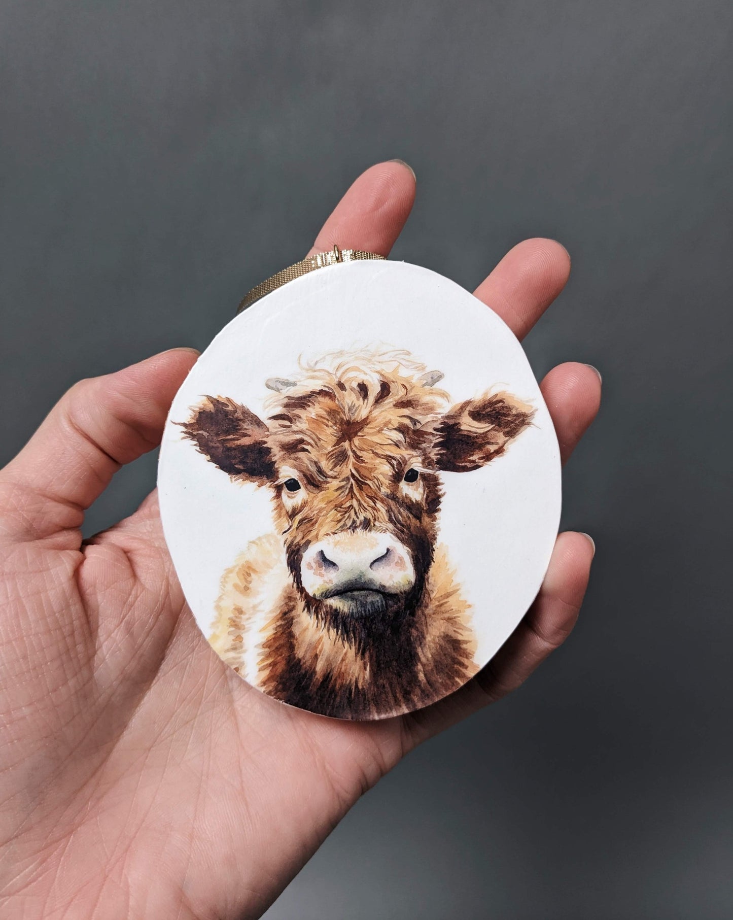 Cow - Ornament - Kim Everhard Art