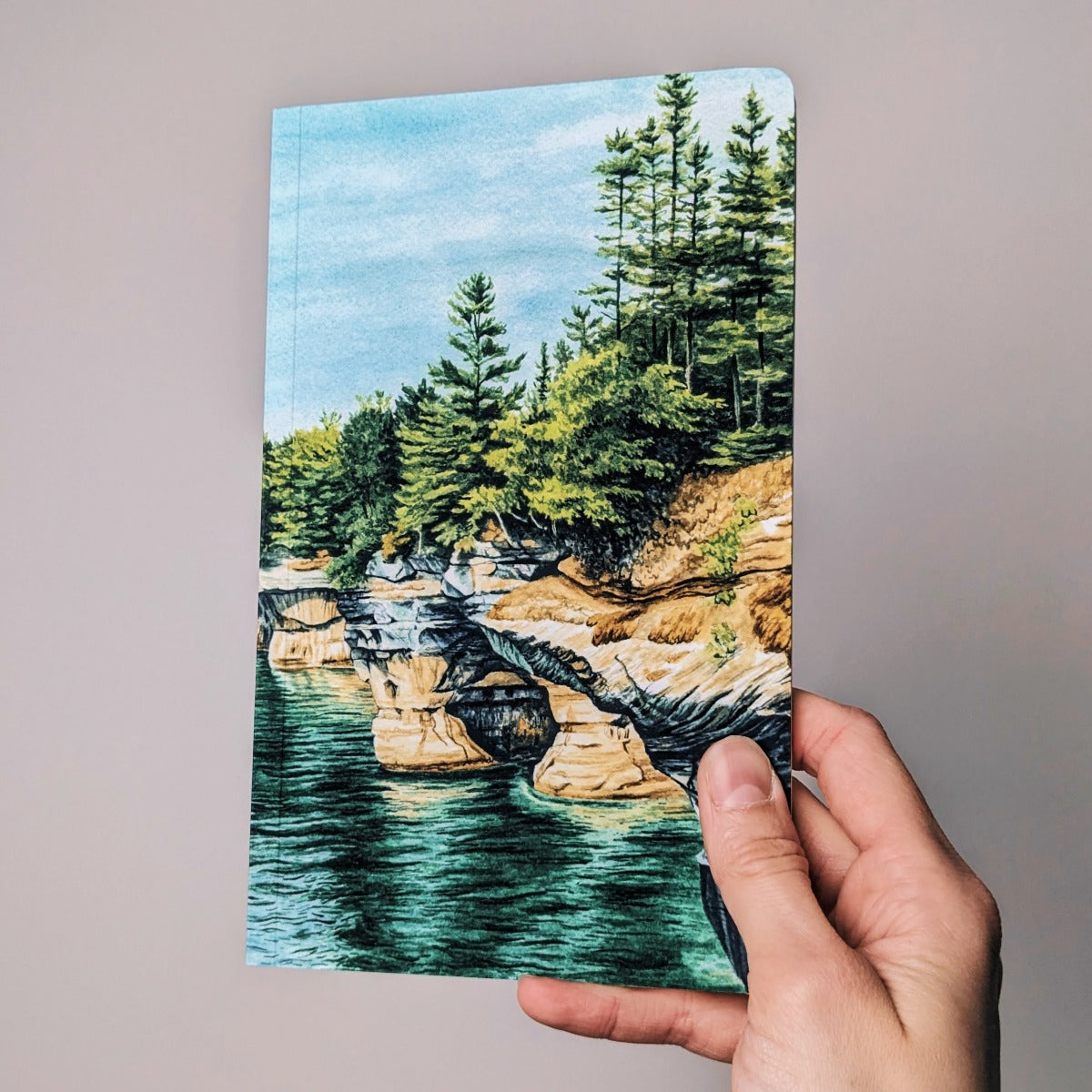 Notebook - Pictured Rocks 1 - Kim Everhard Art