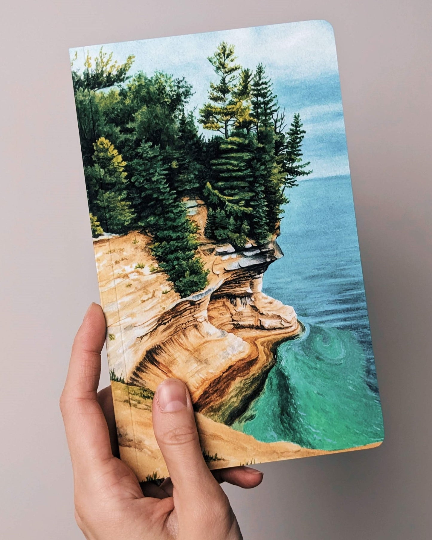 Notebook - Pictured Rocks 2 - Kim Everhard Art