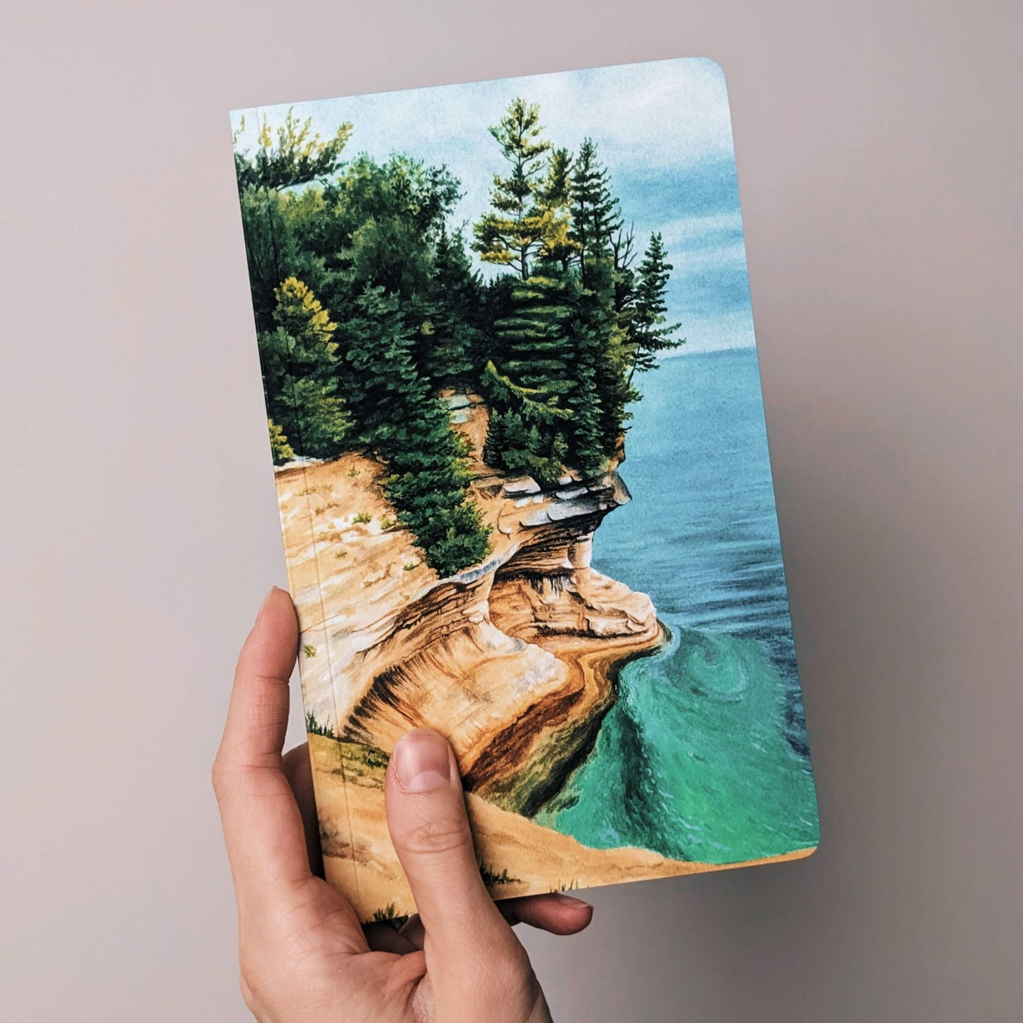 Notebook - Pictured Rocks 2 - Kim Everhard Art