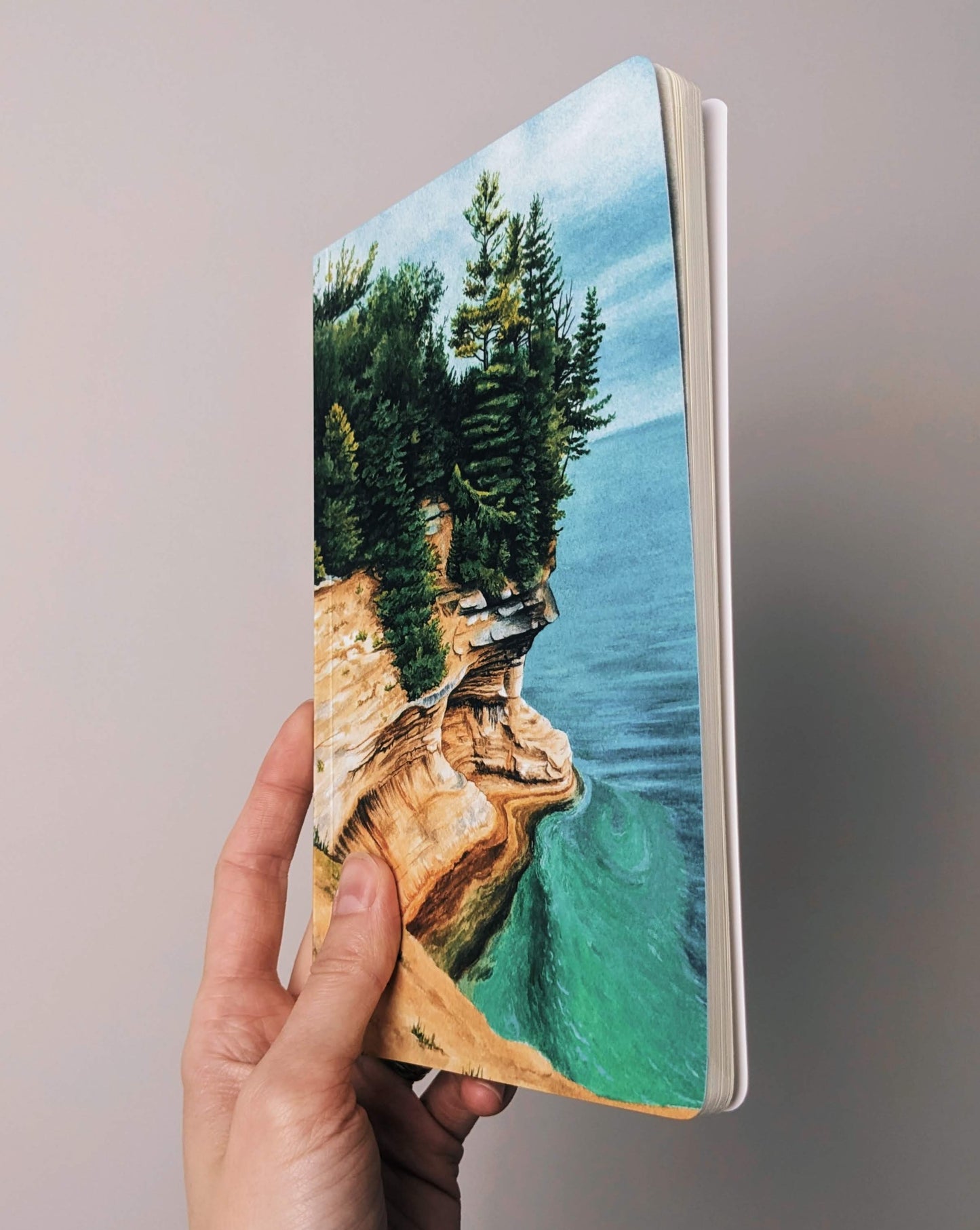 Notebook - Pictured Rocks 2 - Kim Everhard Art