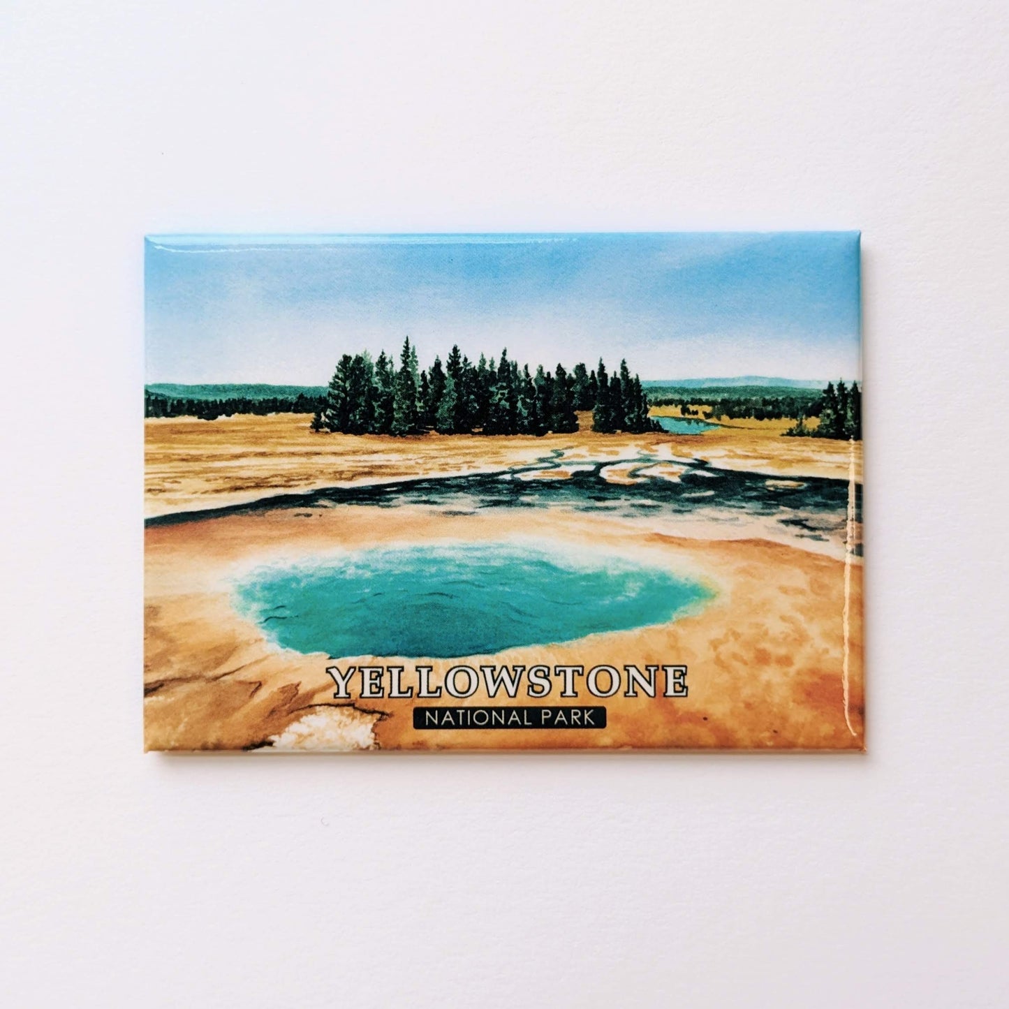 Yellowstone - Magnet - Kim Everhard Art