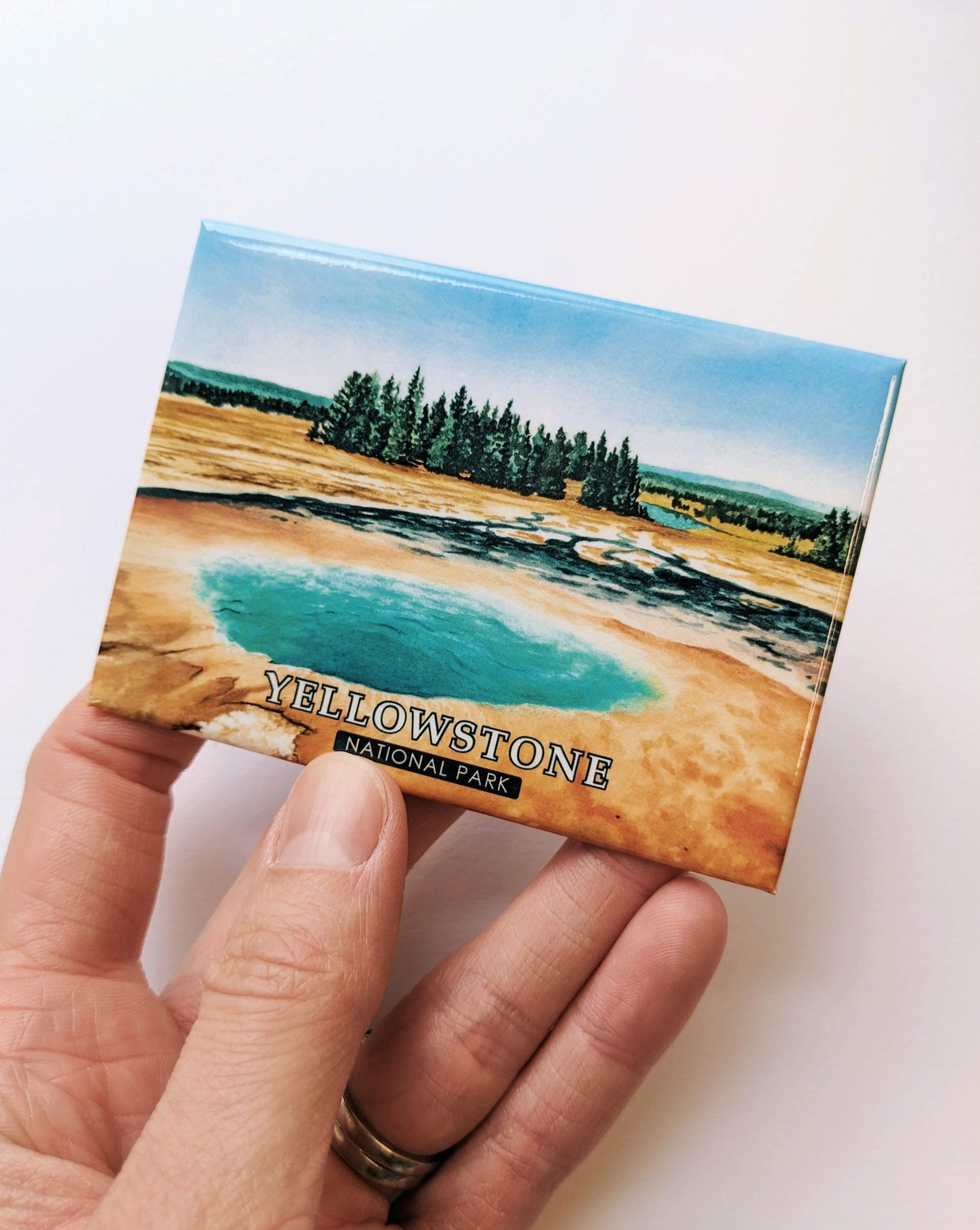 Yellowstone - Magnet - Kim Everhard Art
